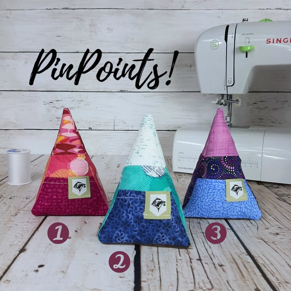 Pin Points Emery Sand Pin Cushion With Handy Pocket Etsy