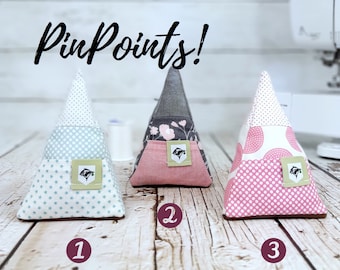 Pin Points - Emery Sand Pin Cushion With Handy Pocket