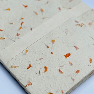 A4 Computer Paper Petals - 20 Sheets Handmade Paper / Handmade papercraft