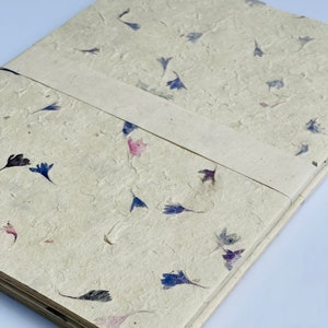 Petal Handmade paper A4 Pack of 20 sheets/ Nepal handmade paper. image 1