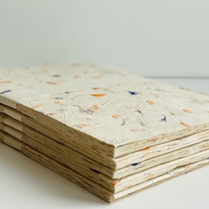 Petal Cornflower / Marigold Mix Handmade Paper A4 Pack of 20 - Etsy
