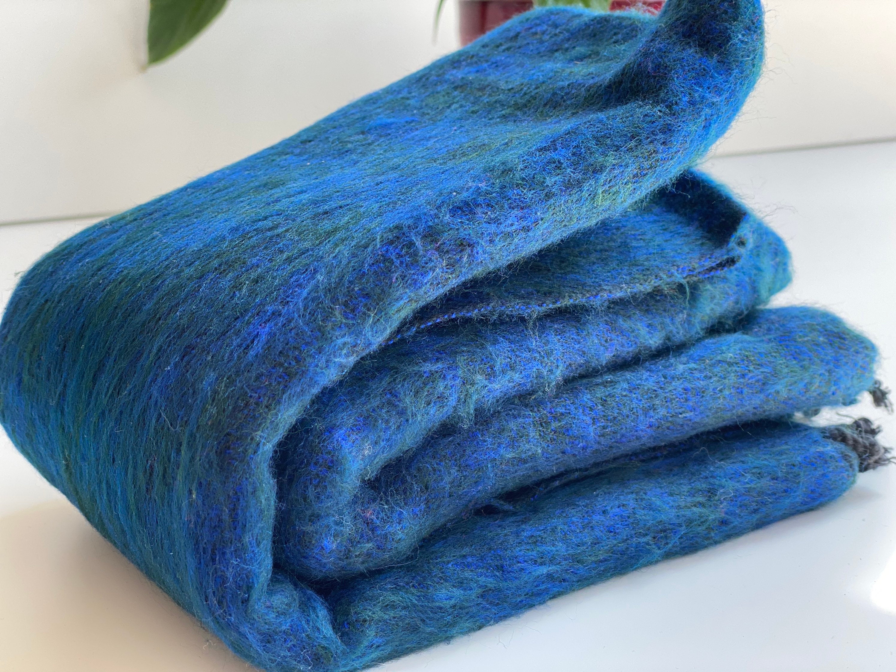 Yak wool Blanket yak scarf Beautiful Natural Plain Yak Stole Etsy