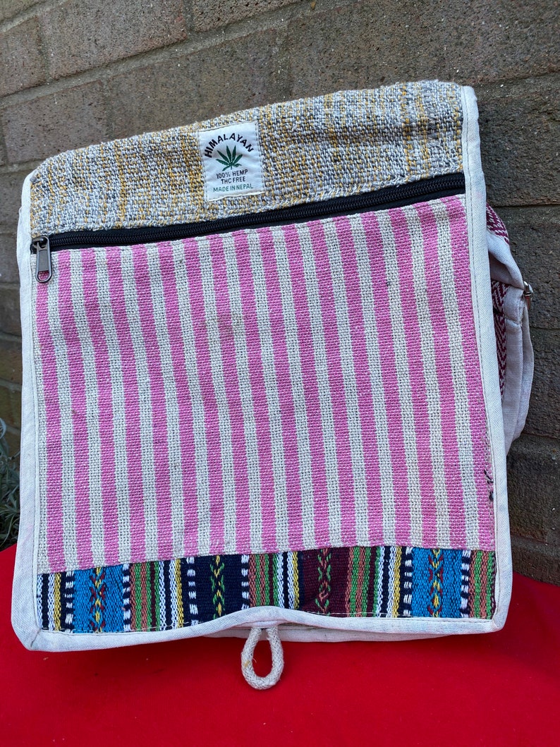 Hemp Backpack Handmade Hemp Bag Natural Colours Organic Etsy UK