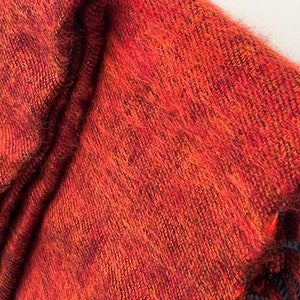 Yak Wool Blanket scarf Soft Shawl/Hand-Loomed Large Wrap Blanket Wool Shawl/Cosy Fair Trade/Yoga Meditation blanket/shawl/wrap