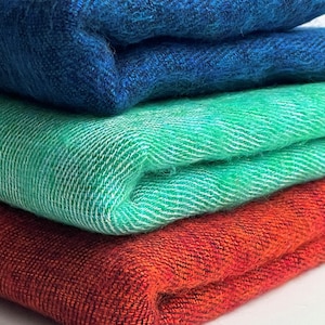 NEW Yak Wool Blanket scarf Soft Shawl/Hand-Loomed Large Wrap Blanket Wool Shawl/Cosy Fair Trade/Yoga Meditation blanket/shawl/wrap