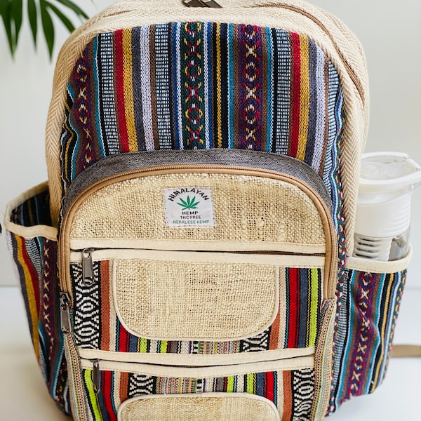 Hemp Backpack Etsy