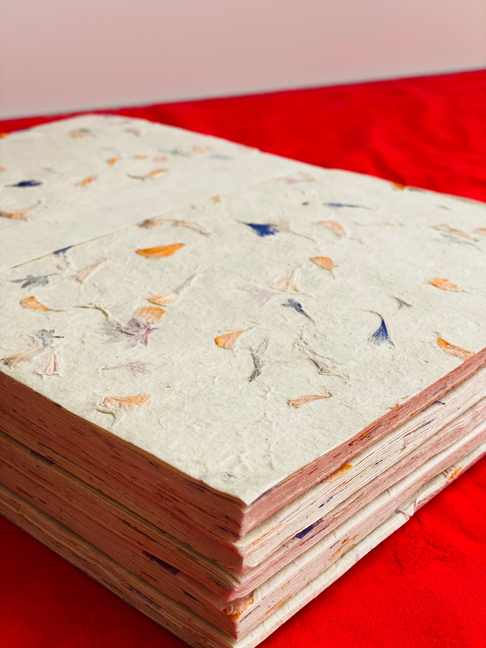 Petal Cornflower / Marigold Mix Handmade Paper A4 Pack of 20 - Etsy