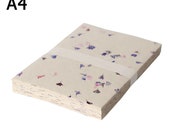 Petal Handmade paper A4 Pack of 20 sheets Nepal handmade paper.