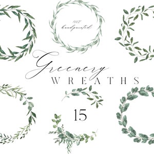 Aquarell Eukalyptus Grün Laub Rahmen Hell Smaragd Blumen Grün Kranz Blätter Zweig für Hochzeitseinladung Clipart png