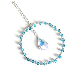 Crystal Car Accessories - 7cm Car Mirror Hanging - Custom Suncatchers