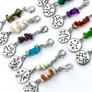 Constellation du signe astrologique et clips de sac en cristal - Signe astrologique / Astrologie, horoscope / Zodiaque