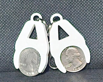 Quarter Keeper Keychain