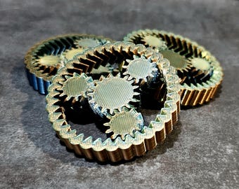3D Gedruckter PLASTIK Zahnrad Fidget Spinner