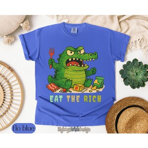 Eat The Rich Shirt For Liberal Hungry Caterpillar Shirt For Socialist Leftist Tees For Activist Protest Tshirt For Anti Trump Shirt For Tax