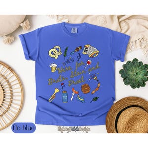 Here For Brat, Stein and Prost Oktoberfest Shirt For Her Funny Oktoberfest Tee For Men German Beer Festival Shirt For Women TShirt For Wife