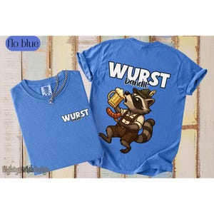 Wurst Bandit T-Shirt For Oktoberfest Shirt For Her Funny Oktoberfest Tee For Men German Beer Festival Shirt For Women TShirt Gift or Wife