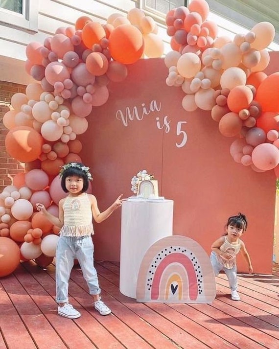 Boho Rainbow Standee Prop Party Decorations Etsy