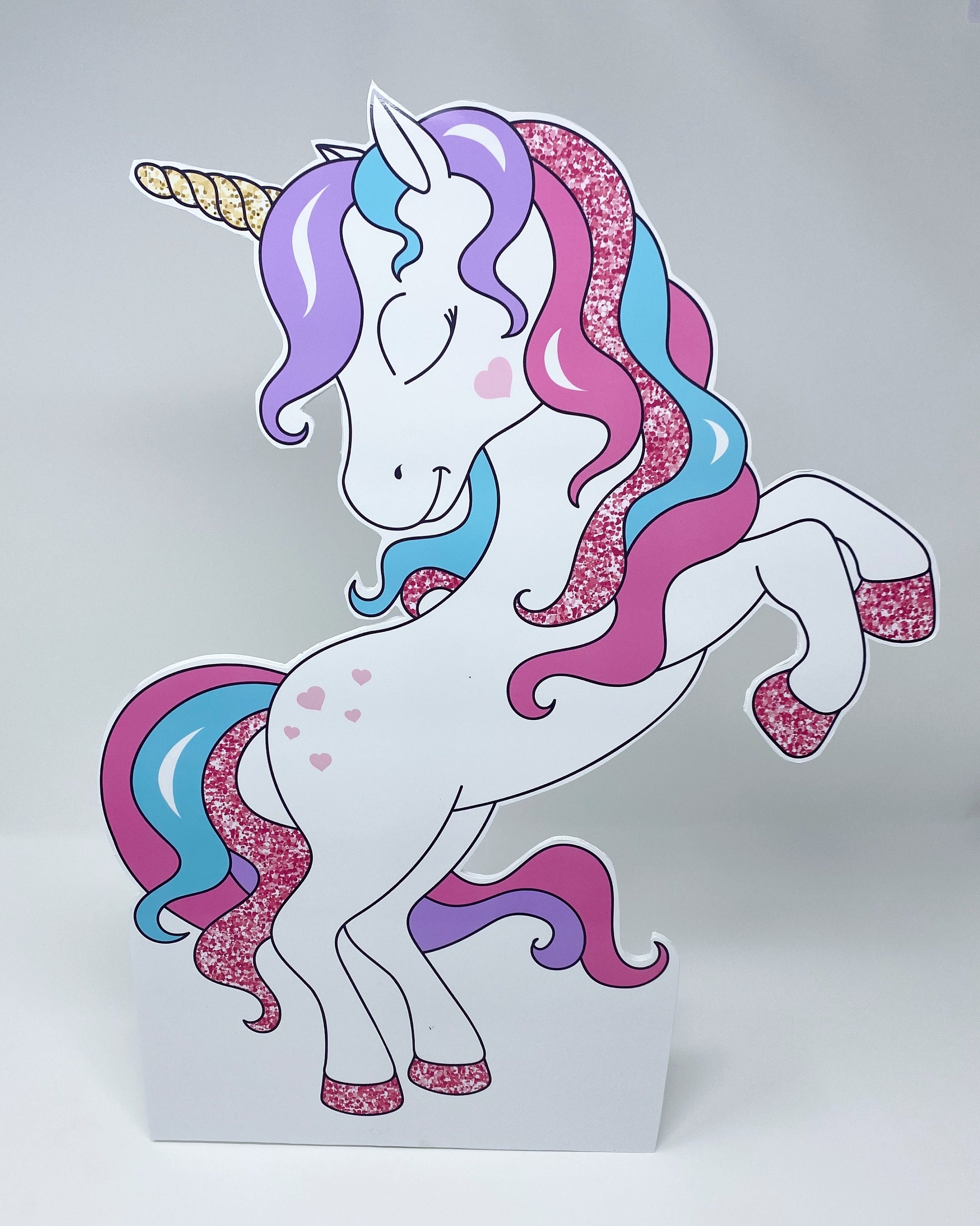 Unicorn Standee Prop / Unicorn Party Decorations Etsy