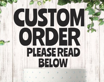 Request Custom Order