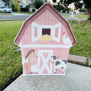 Ideas de decoración para fiestas de cumpleaños infantiles con personajes de granja