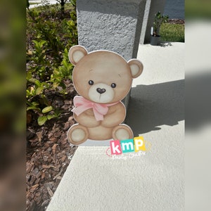 Ideas de decoración para fiestas de cumpleaños infantiles con osito de peluche rosa