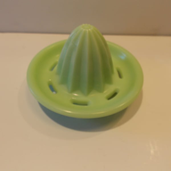 Jadeite juice reamer uranium glass