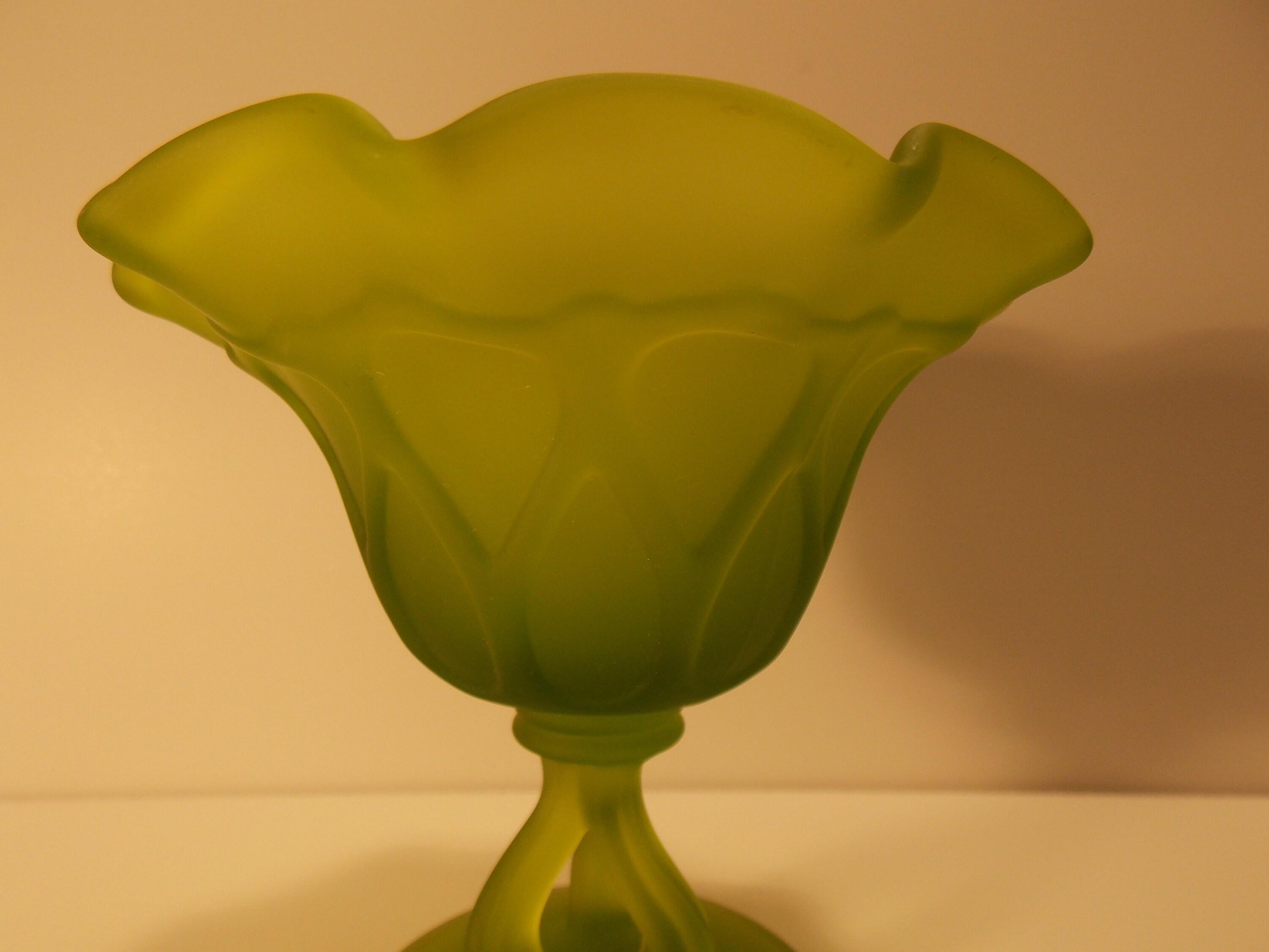 Westmoreland Green Satin Glass Candy Dish Etsy Canada
