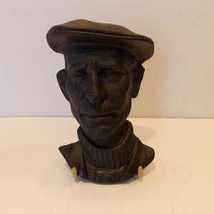 Irish wall plaque Man Of Aran Irish turf black bog