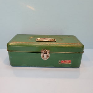 Vintage Fishing Tackle Box 