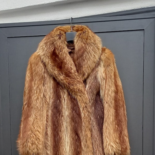 FUR Made in ITALY, Fourrure, Veste de fourrure, Fourrure vintage, Manteau de fourrure pour femme, Manteau, Vraie fourrure