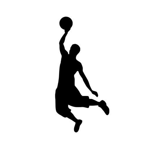 Download Basketball Player Instant Download Svg Png Eps Dxf Jpg Etsy