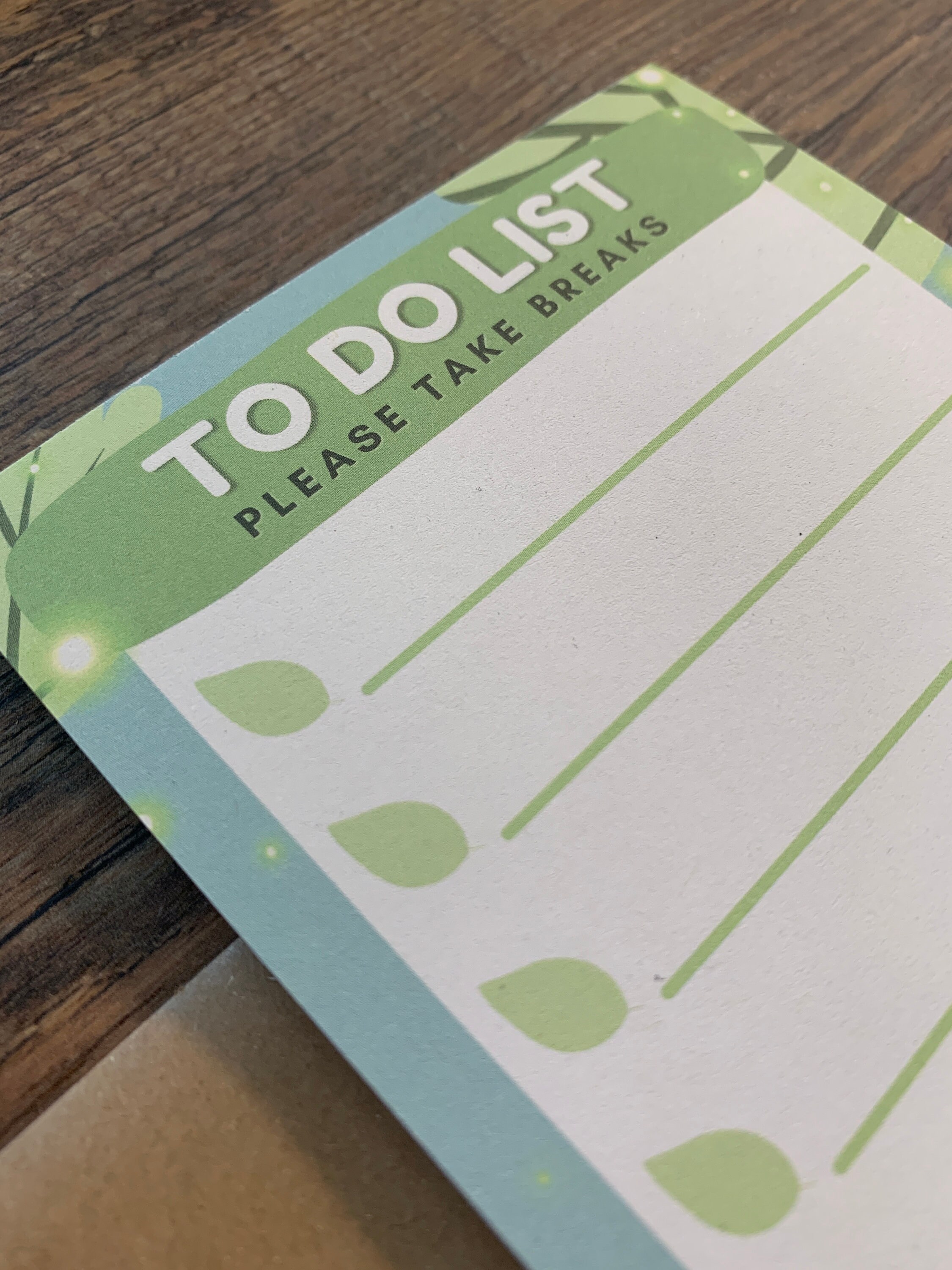 TO DO List - DIN Long Notepad, 50 Sheets, 80g, 100% Recycled Paper ...