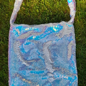 Flip Pailletten Tasche