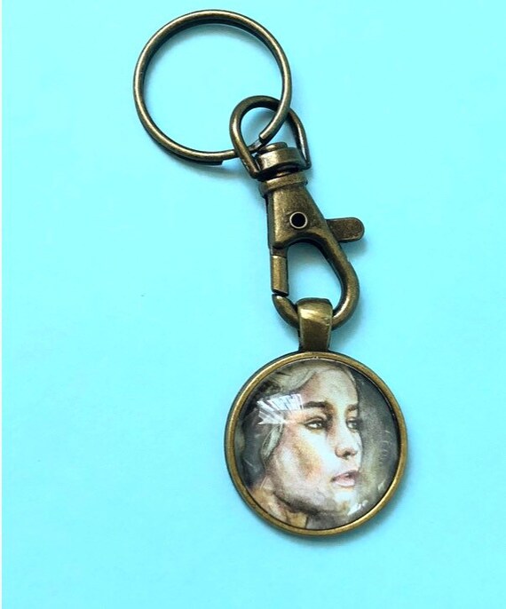 daenerys targaryen keychain