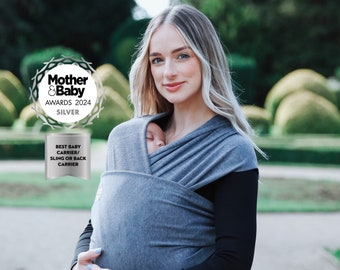 Baby Sling Carrier Baby Wrap Newborn to Toddler 7-35 lbs Baby Shower Gift Adjustable Baby Wrap Baby Sling Hands-Free Infant Carrier Wrap