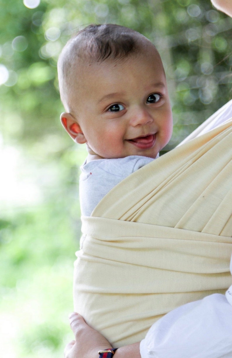 Baby Sling Carrier from Birth Baby Sling Newborn Toddler Carrier Baby Wrap Sling Carrier for Infants Babies Carrier Baby Gift Unisex Baby image 4