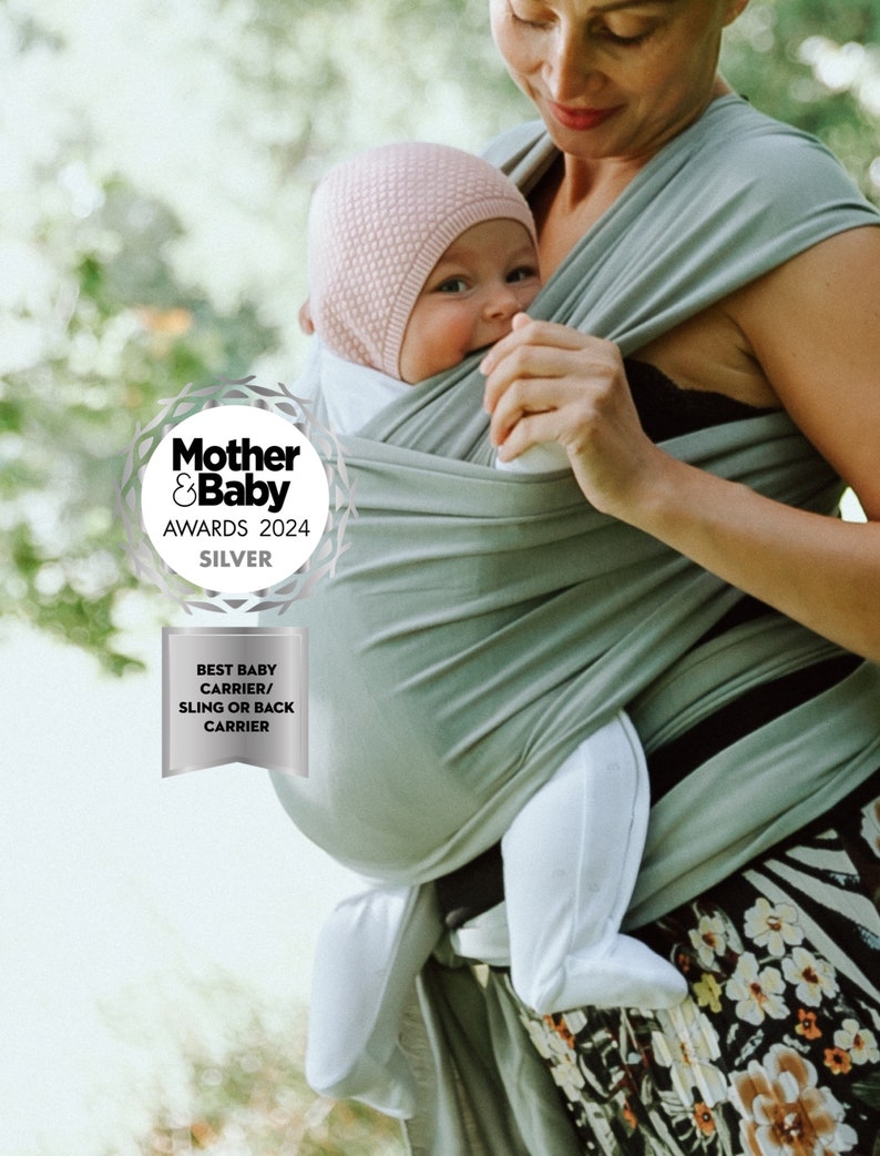 Baby Sling Carrier from Birth Baby Sling Newborn Toddler Carrier Baby Wrap Sling Carrier for Infants Babies Carrier Baby Gift Unisex Baby image 1