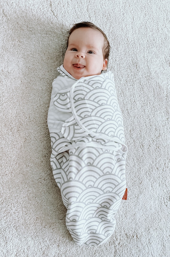 Baby Swaddle Blanket Wrap Newborn Infant 0-3 Months 100% Breathable Organic  Cotton Swaddles Baby Essentials for Newborn Baby Boy and Girl 