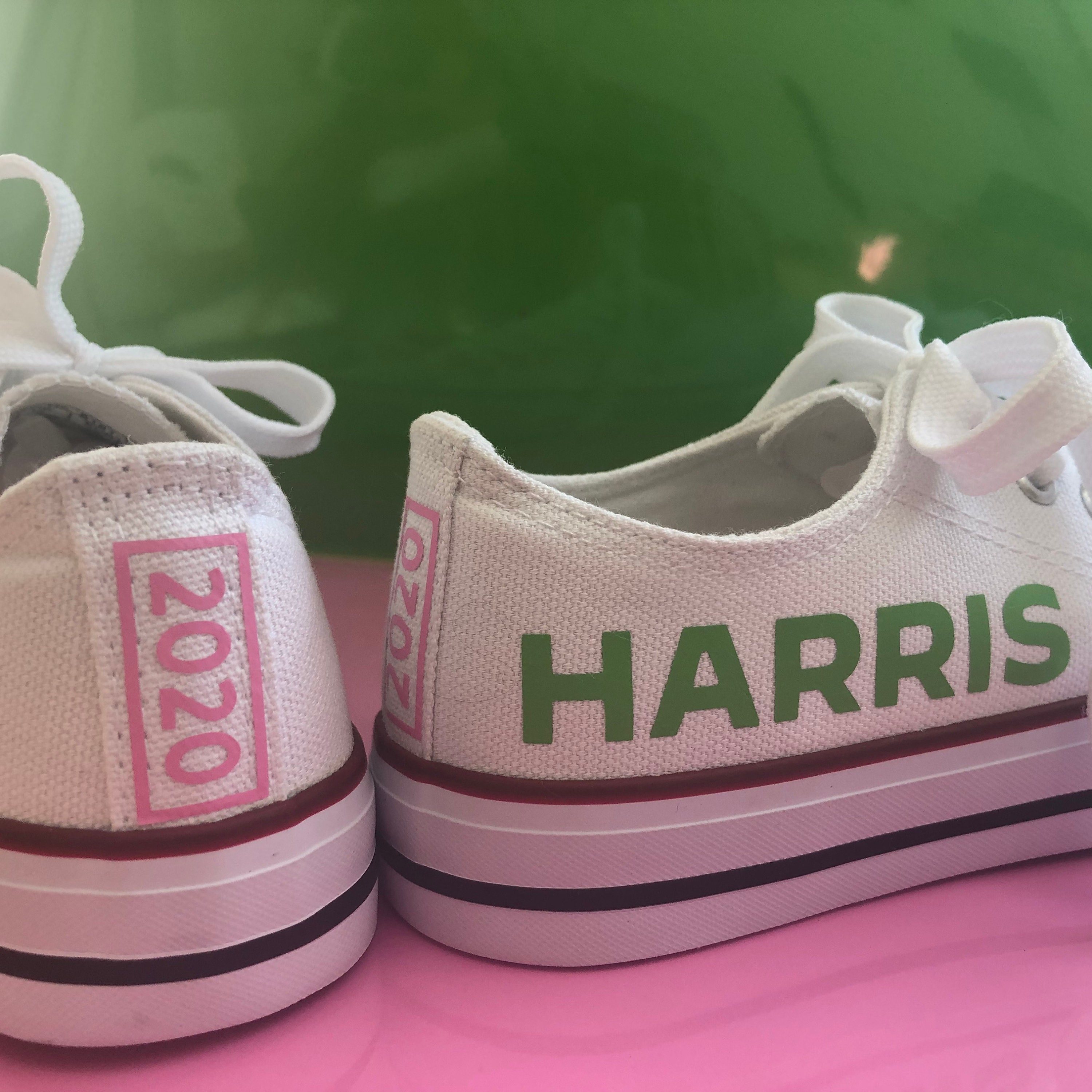 Fun Biden Harris custom low top canvas tennis shoes Be a Etsy