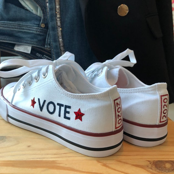 canvas tennis sneakers