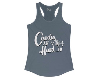 Cardio is Hardio - Women's Racerback TankTop