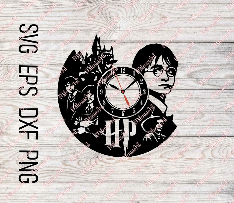 Potterclockt Shirtstencildecor Svg Cutting File Png Dxf Etsy