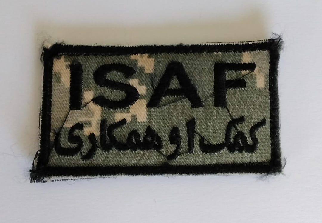 ISAF International Security Assistance Force Patch - Etsy