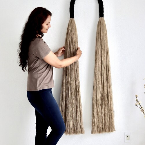 Large Rustic Fiber Art Arch Sculpture Rope Arch Jute Arcus - Etsy