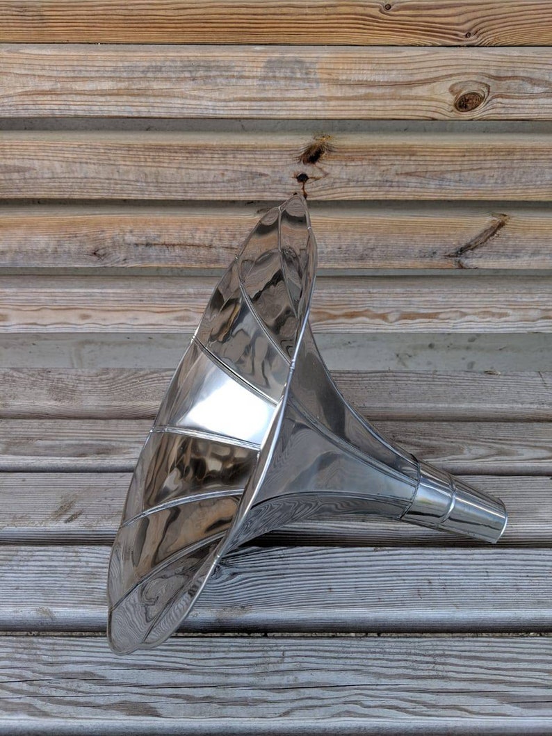 Gramophone Brass Horn Gramophone Speaker Full Size