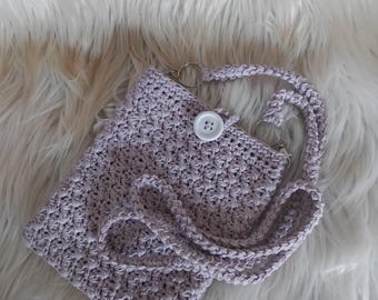 Bolso para el móvil, bolso de hombro, bolso cruzado, bolso de ganchillo para el móvil, bolso de estilo boho para festivales