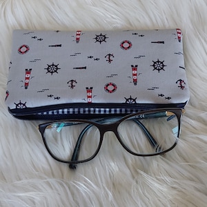 Glasses case, fabric glasses case, glasses case for sunglasses