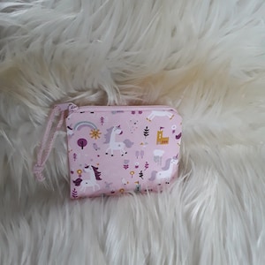 Wallet for children, wallet for girls, mini wallet girls, mini wallet unicorn, wallet unicorn, wallet unicorn