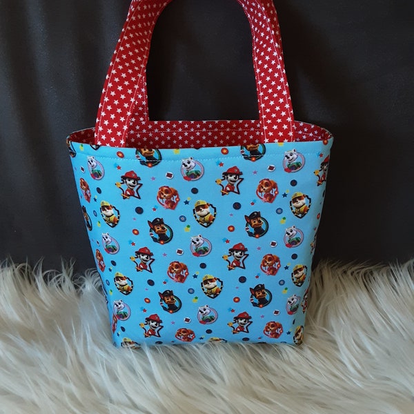 Kindertasche, Kindertasche Junge, Einkaufstasche, Stofftasche, Kindergartentasche