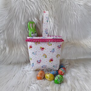 Ostertasche, Osterkörbchen für Mädchen, Stofftasche, Osterkörbchen, Osterbeutel, Shopping Bag, Kindertasche, Mädchen Tasche